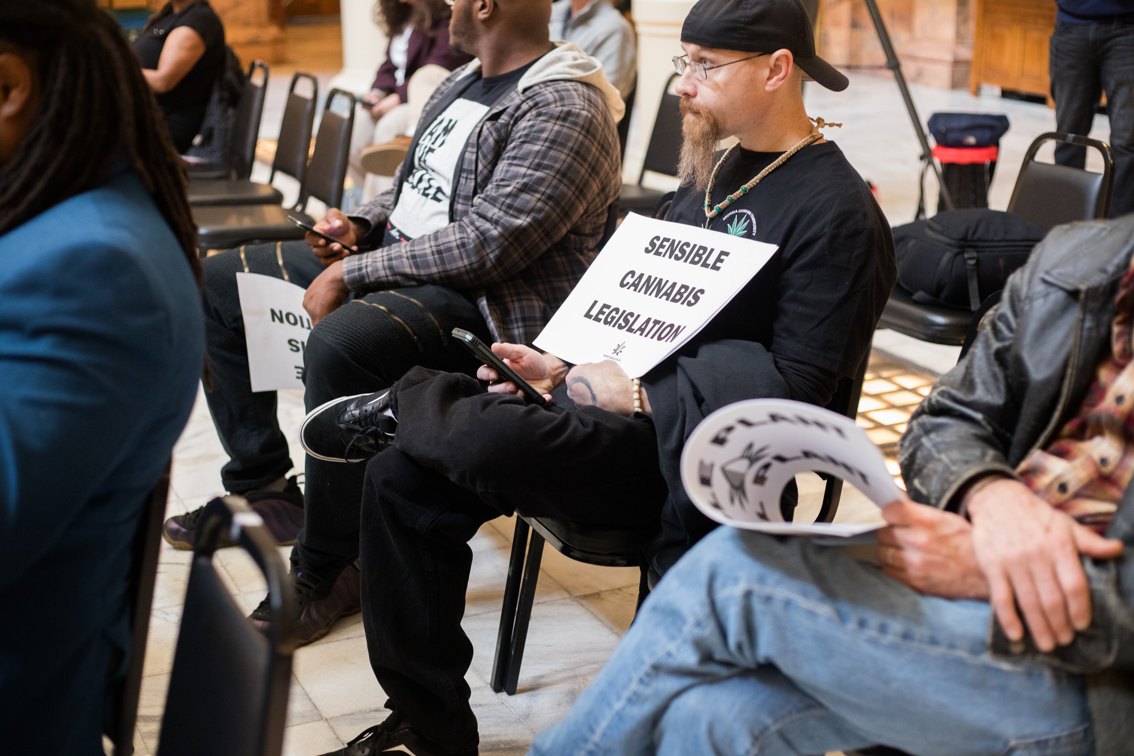 Cannabis Unity Day community members